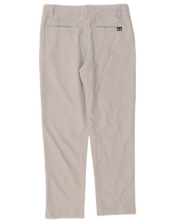 Calças Chino Retas Meninos Under Armour 9-10 Anos W28 L24 Cinza Poliéster
