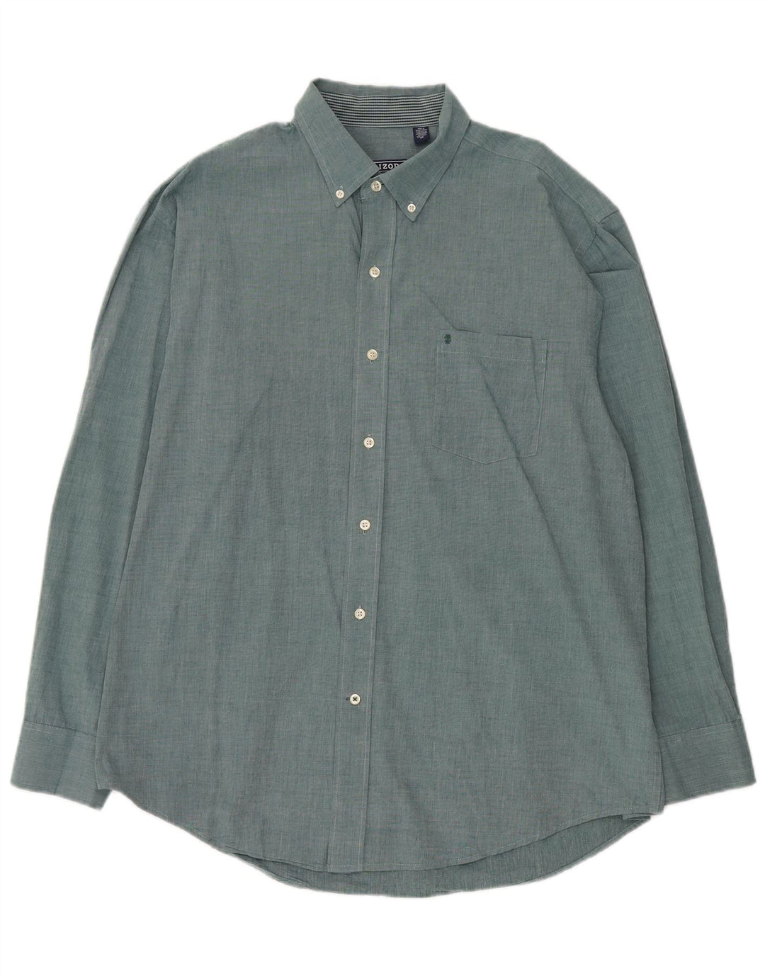 Camisa masculina IZOD XL algodão verde