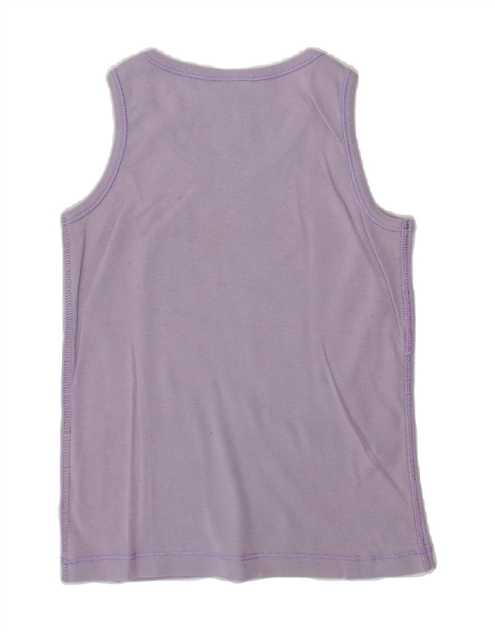 NORTH SAILS Girls Graphic Vest Top 3-4 Years Purple Cotton Vintage North Sails and Second-Hand North Sails from Messina Hembry 