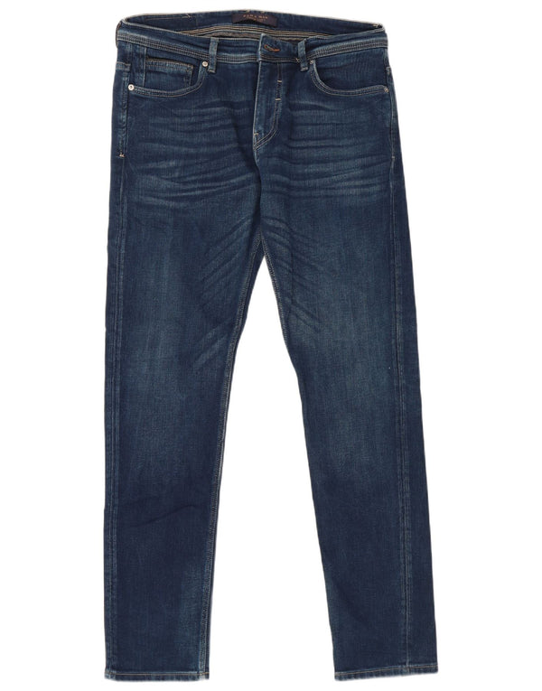 Zara Jeans Skinny Masculino EU 44 Grande W34 L31 Azul Marinho