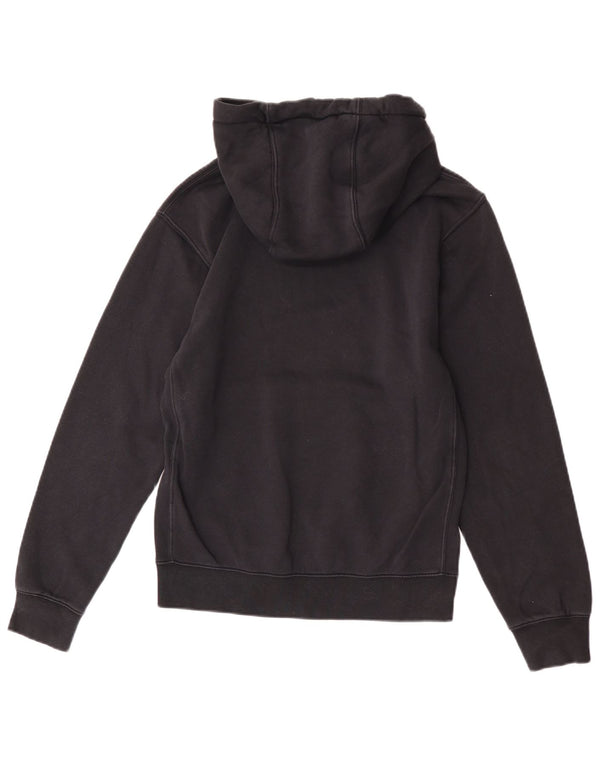 Nike Mens Hoodie Jumper XS Algodão Preto