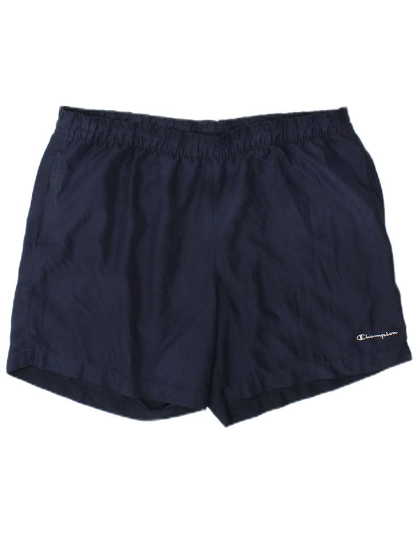 Shorts de natação masculino Champion 2XL azul marinho