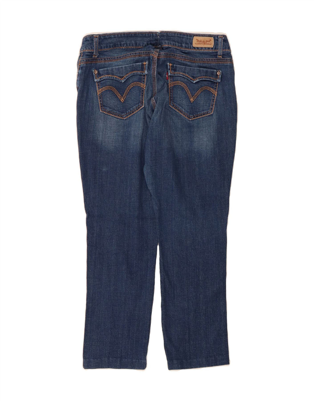 LEVI'S Womens Cropped Jeans W31 L26 Blue Vintage Levi's and Second-Hand Levi's from Messina Hembry 