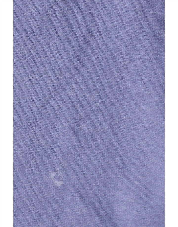 CREW CLOTHING Suéter masculino de algodão roxo médio