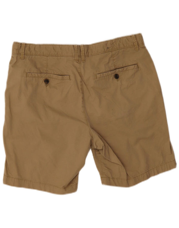 Penguin Mens Chino Shorts EU 48 Médio W32 Algodão Bege