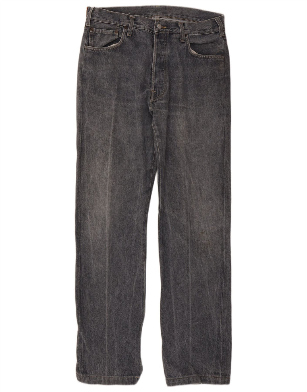 REPLAY Calça jeans feminina cintura alta regular reta UE 38 médio W30 L32 azul