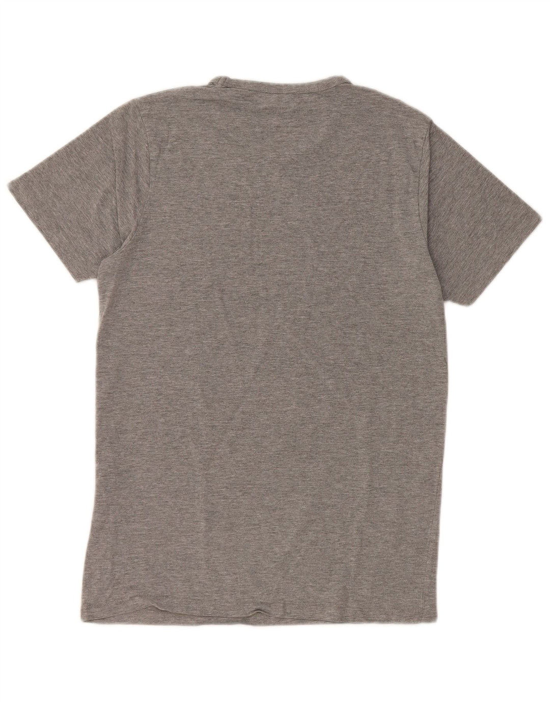 Camiseta masculina JACK & JONES algodão manchado cinza médio
