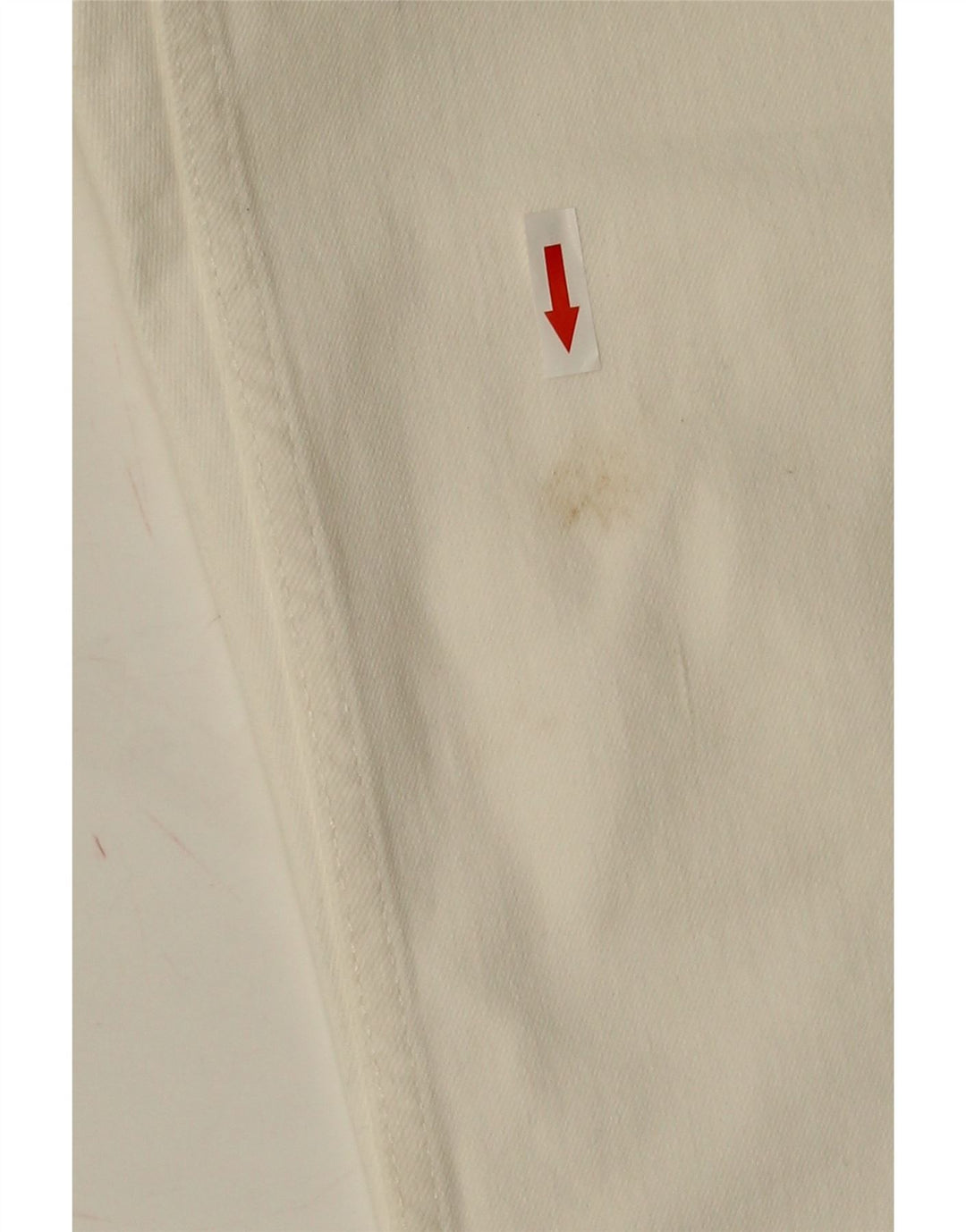 Topshop Jeans Slim Feminino W28 L26 Poliéster Branco