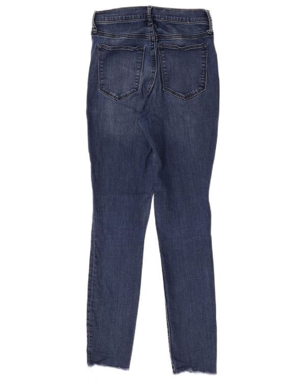 Jeans skinny feminino Gap com cintura super alta US 00 2XS W24 L27 algodão azul