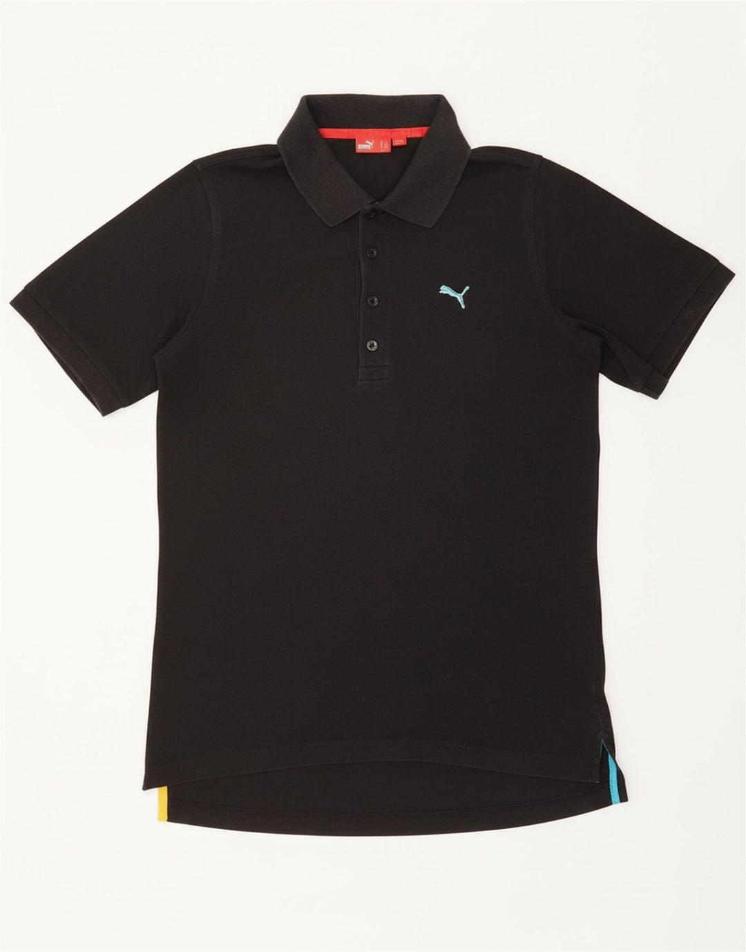 Camisa polo masculina PUMA pequena preta
