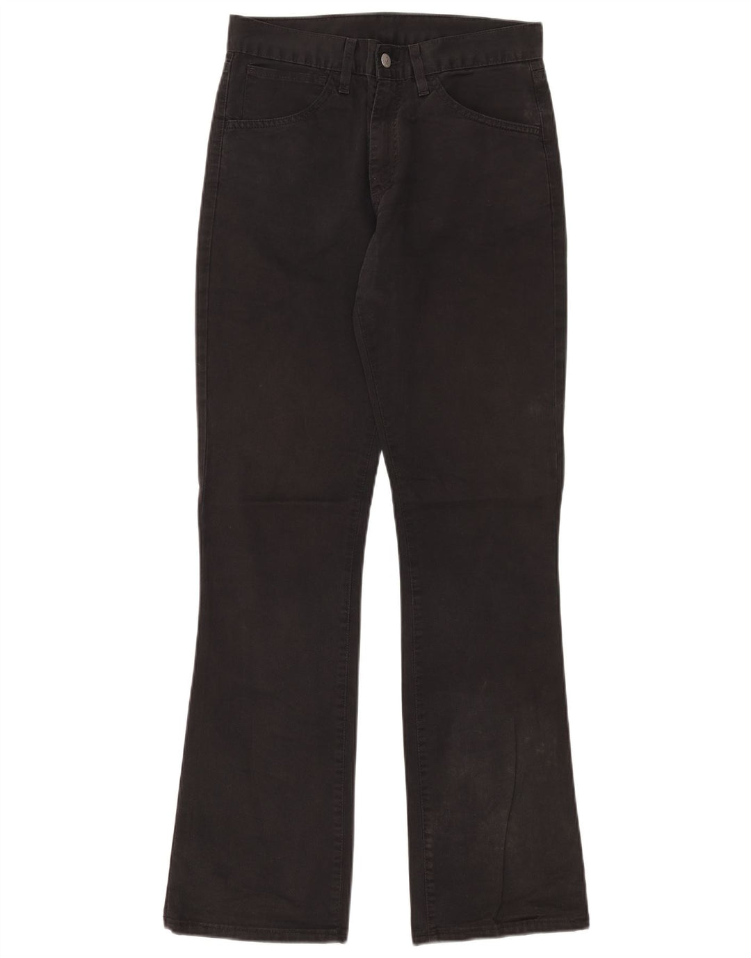 Calça jeans feminina Bootcut Levi's W30 L32 algodão preto