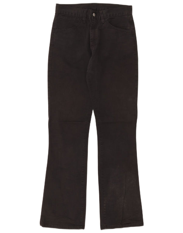 Calça jeans feminina Bootcut Levi's W30 L32 algodão preto