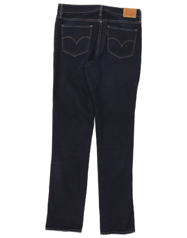 Calça jeans feminina Levi's 312 Shaping Slim W29 L32 azul marinho algodão
