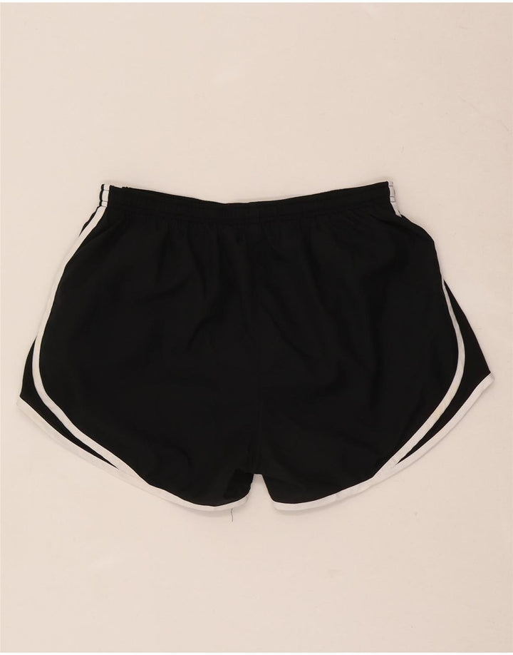Nike Womens Dri Fit Sport Shorts UK 14 Médio Preto Poliéster