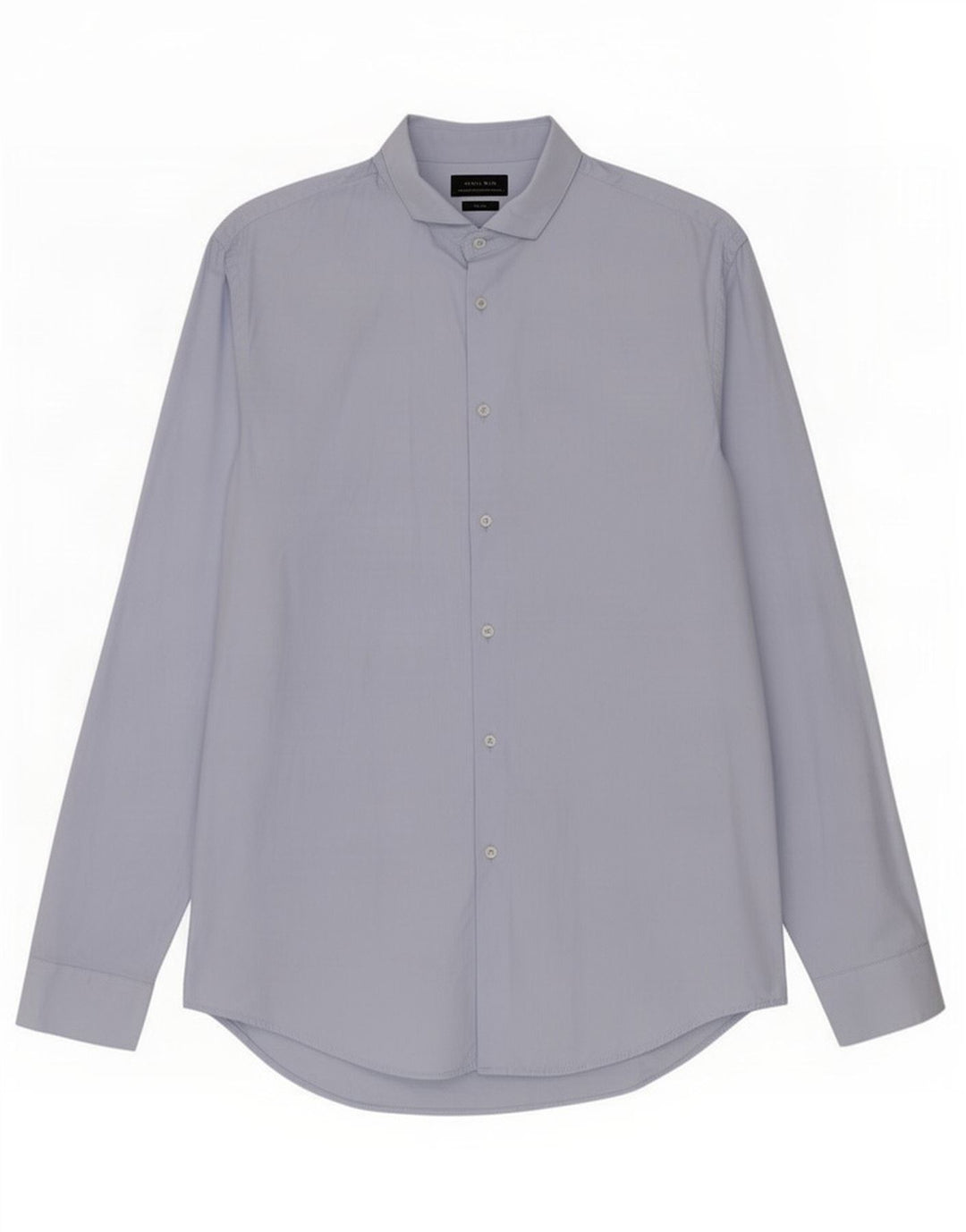 Zara Camisa Masculina Slim Fit XL Azul