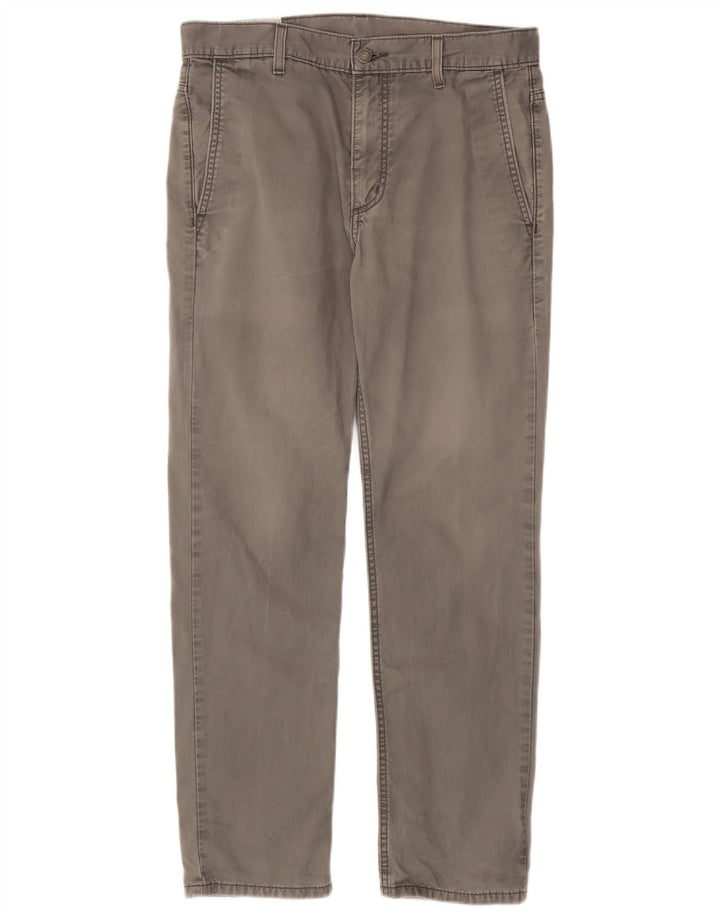 Calça Levi's Masculina Slim Chino W31 L30 Algodão Cinza