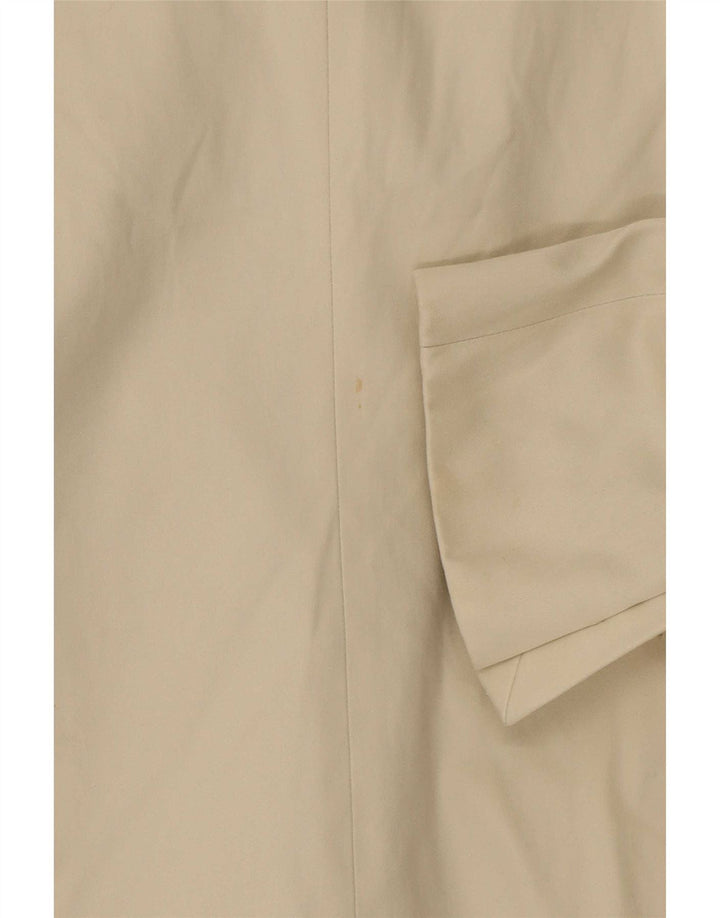 Jaqueta blazer masculina Massimo Dutti com 2 botões UE 38 pequena algodão branco