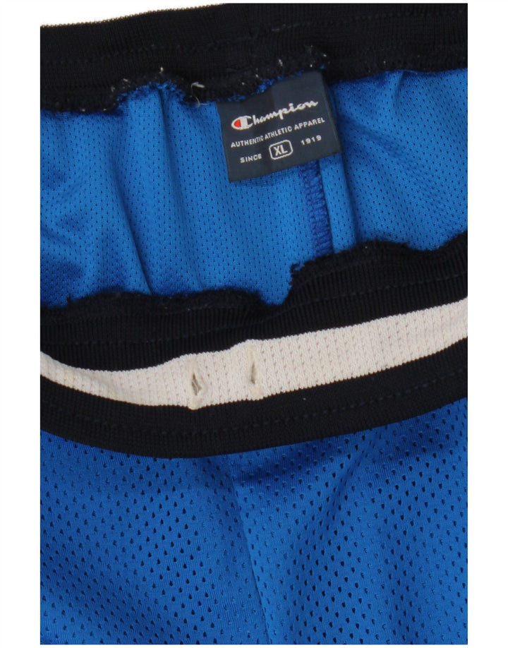Shorts esportivos masculinos Champion XL azul