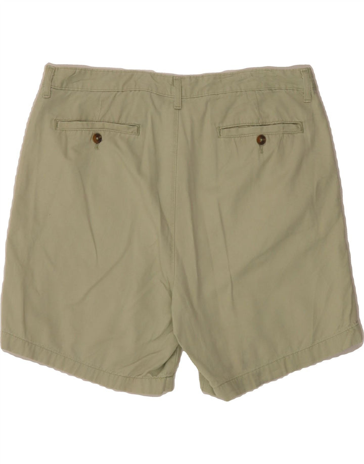 SADDLEBREED Mens Casual Shorts W38 XL Green Cotton Vintage Saddlebreed and Second-Hand Saddlebreed from Messina Hembry 