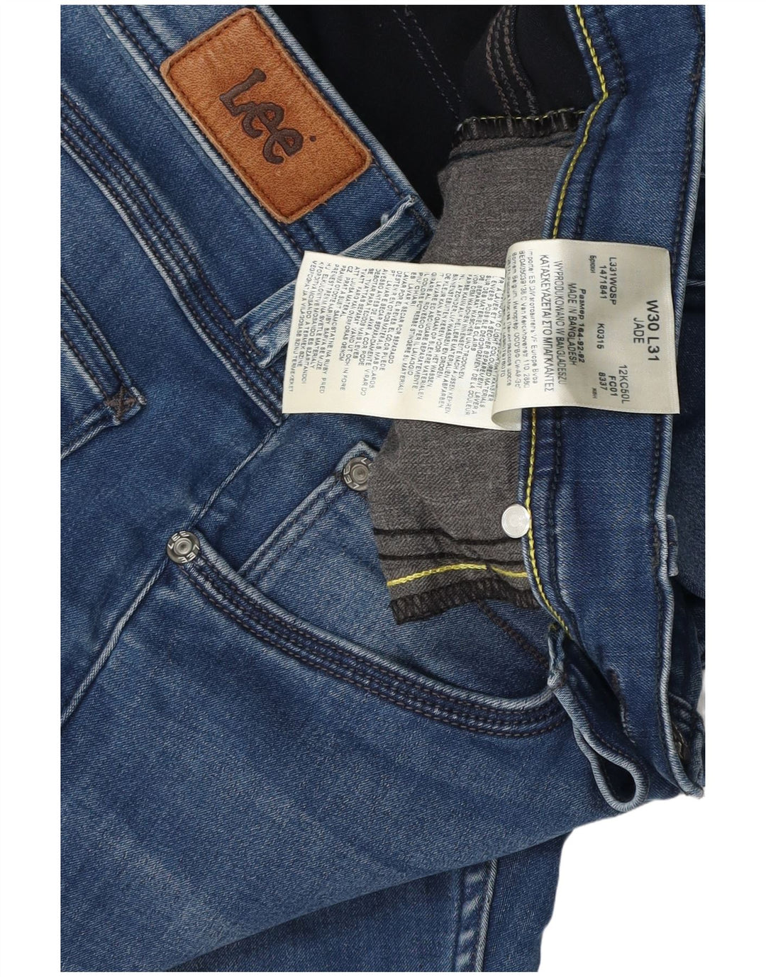LEE Jeans feminino Jade Slim W30 L29 algodão azul