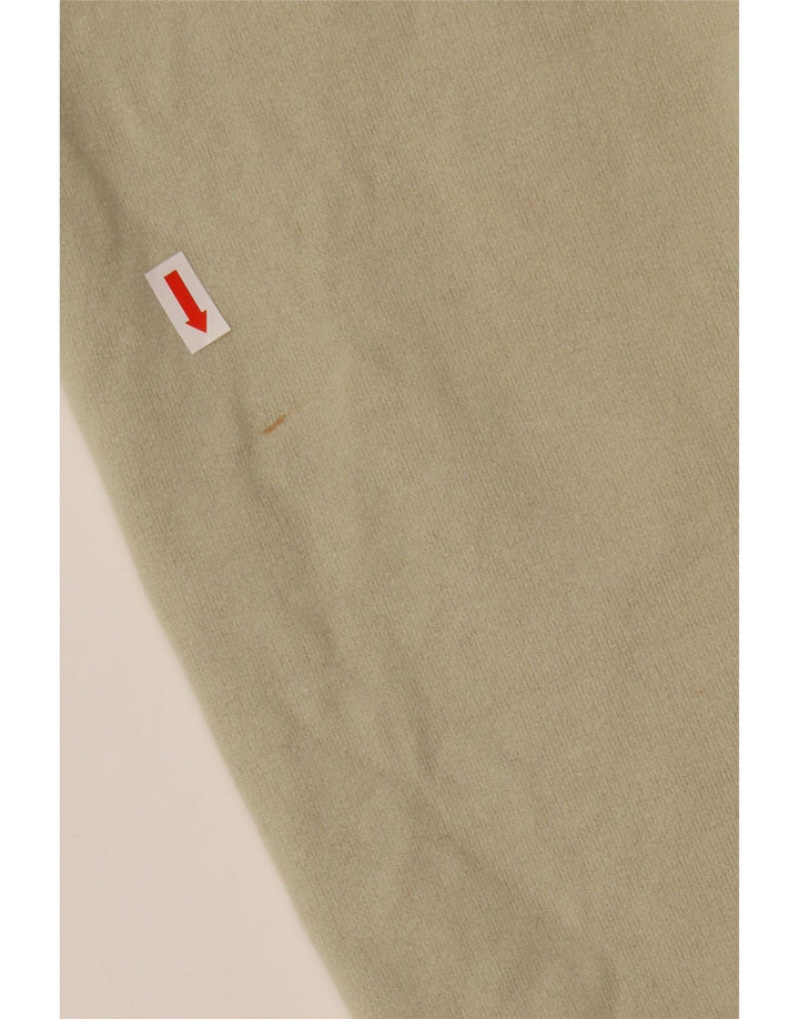 Reebok Mens Graphic Moletom Jumper Médio Algodão Verde