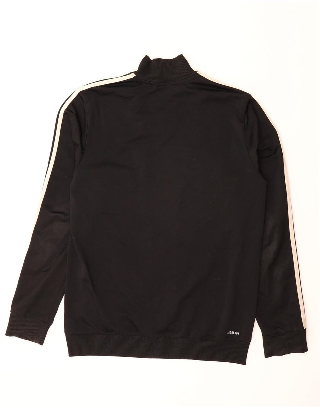 ADIDAS Meninos Aeroready Tracksuit Top Jacket 15-16 Anos Preto Colourblock