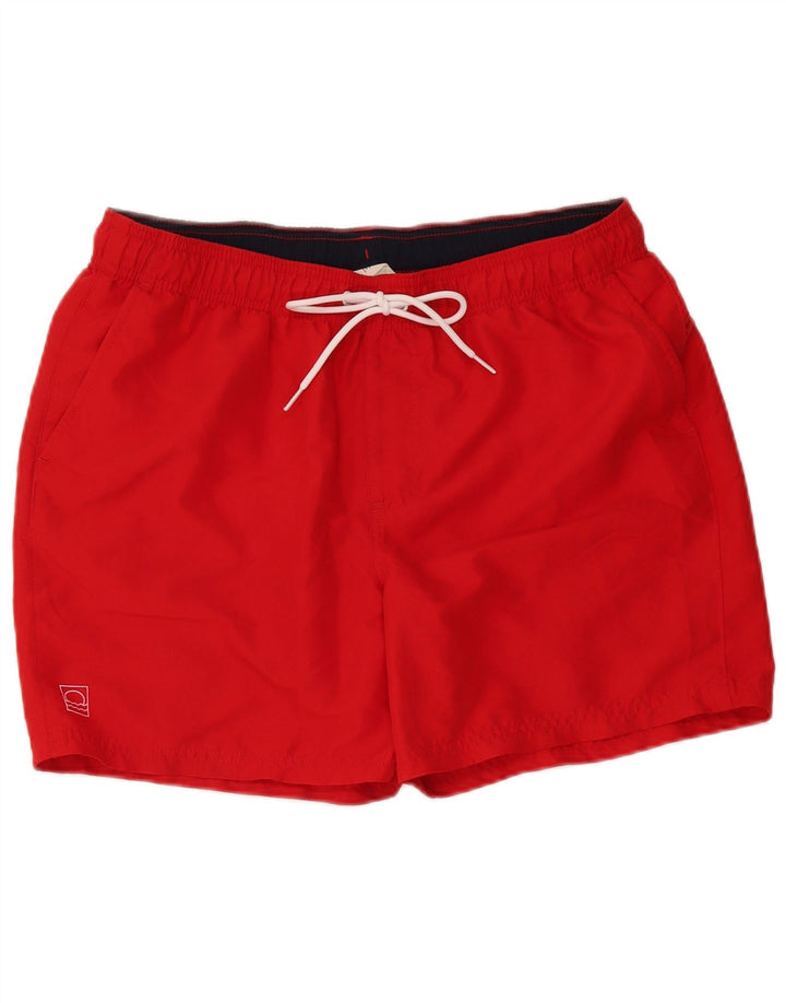 Shorts de natação masculino Marks & Spencer grande poliéster vermelho