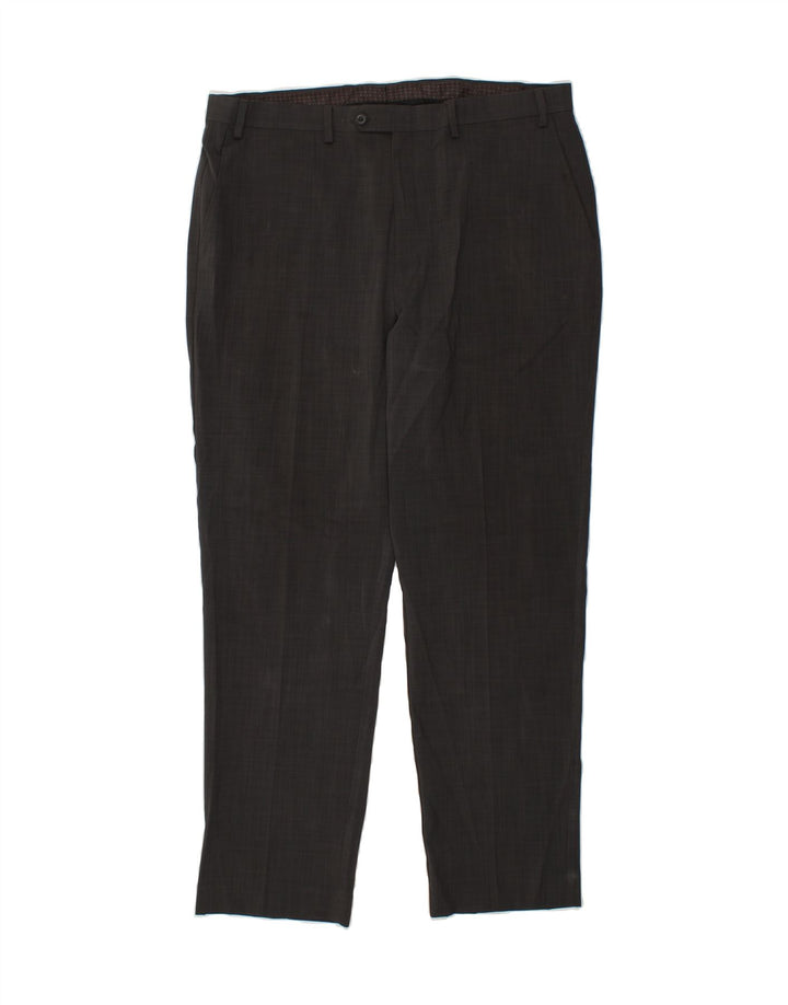 MICHAEL KORS Mens Slim Suit Trousers W38 L32 Grey Polyester Vintage Michael Kors and Second-Hand Michael Kors from Messina Hembry 