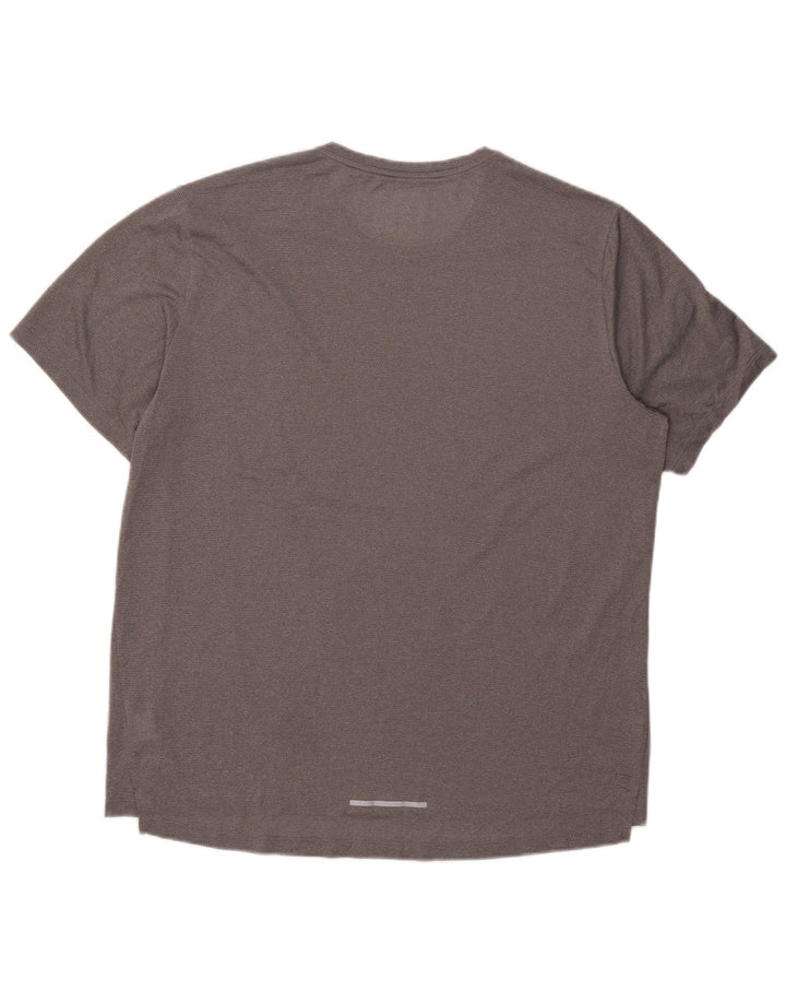 Camiseta Nike Masculina Dri Fit Top XL Cinza Poliéster