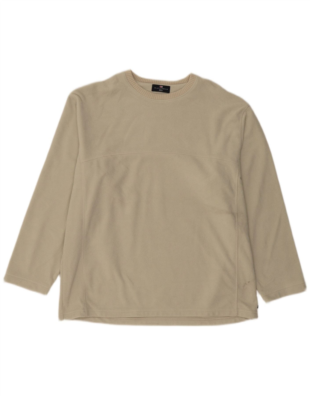 Suéter de lã masculino Marks & Spencer XL bege poliéster
