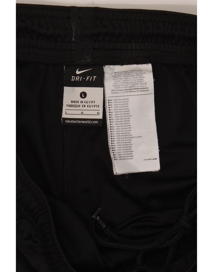 Nike Mens Dri Fit Sport Shorts Grande Poliéster Preto