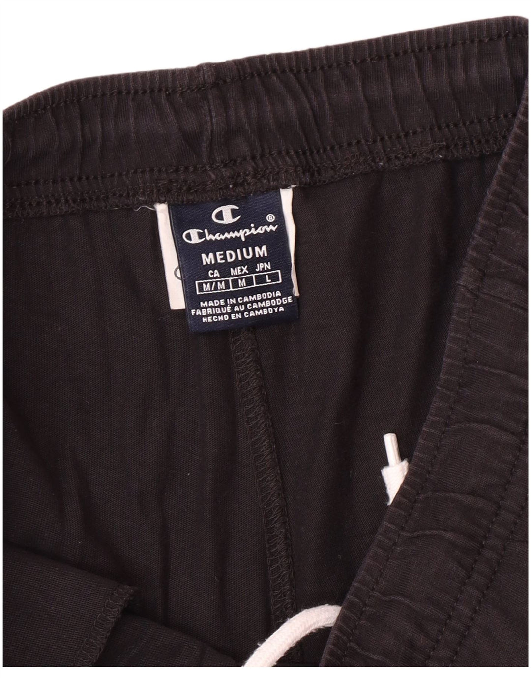 Calça de treino feminina Champion Joggers médio preto