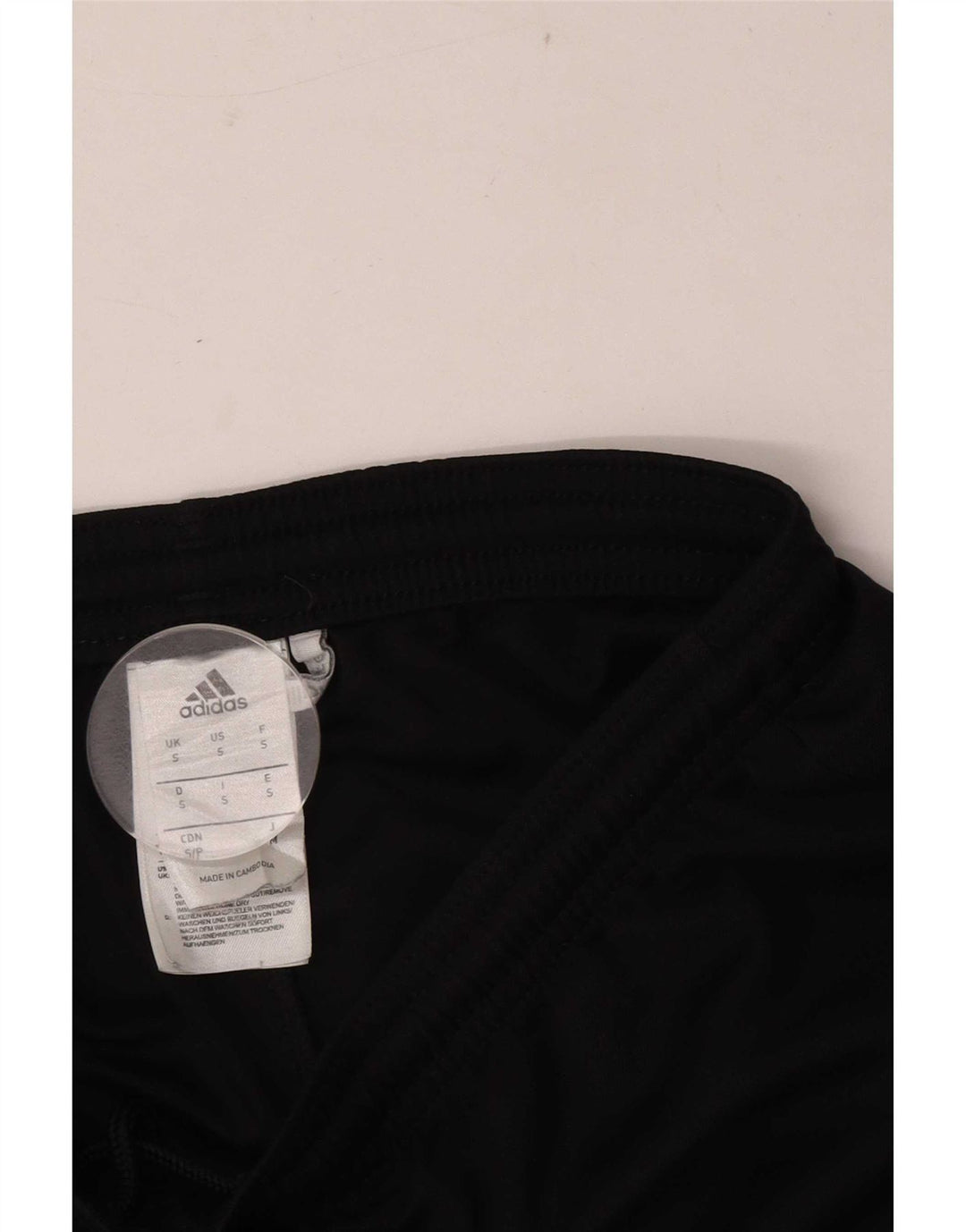 Adidas Mens Regular Sport Shorts Pequeno Poliéster Preto