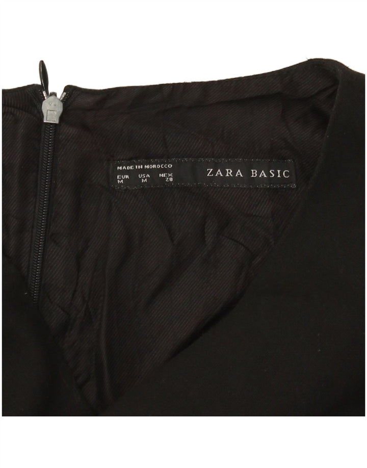 Vestido bodycon feminino ZARA UK 12 médio preto