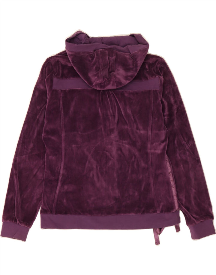 CHAMPION Womens Hoodie Jumper UK 14 Medium Purple Vintage Champion and Second-Hand Champion from Messina Hembry 