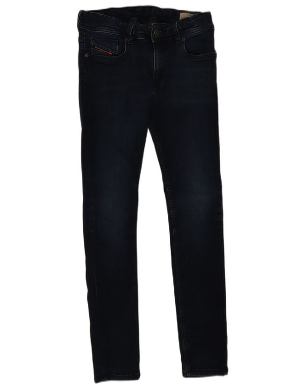 Diesel Meninos Jeans Slim 13-14 Anos W28 L29 Azul Marinho Algodão