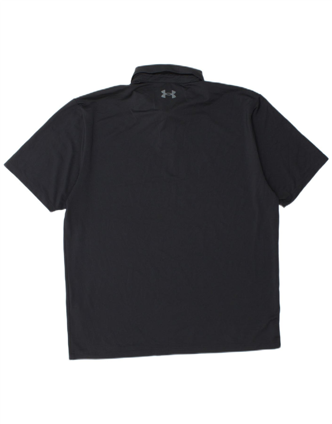 Camisa polo masculina UNDER ARMOUR grande poliéster preto