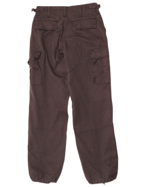Calça cargo masculina vintage W28 L30 cinza