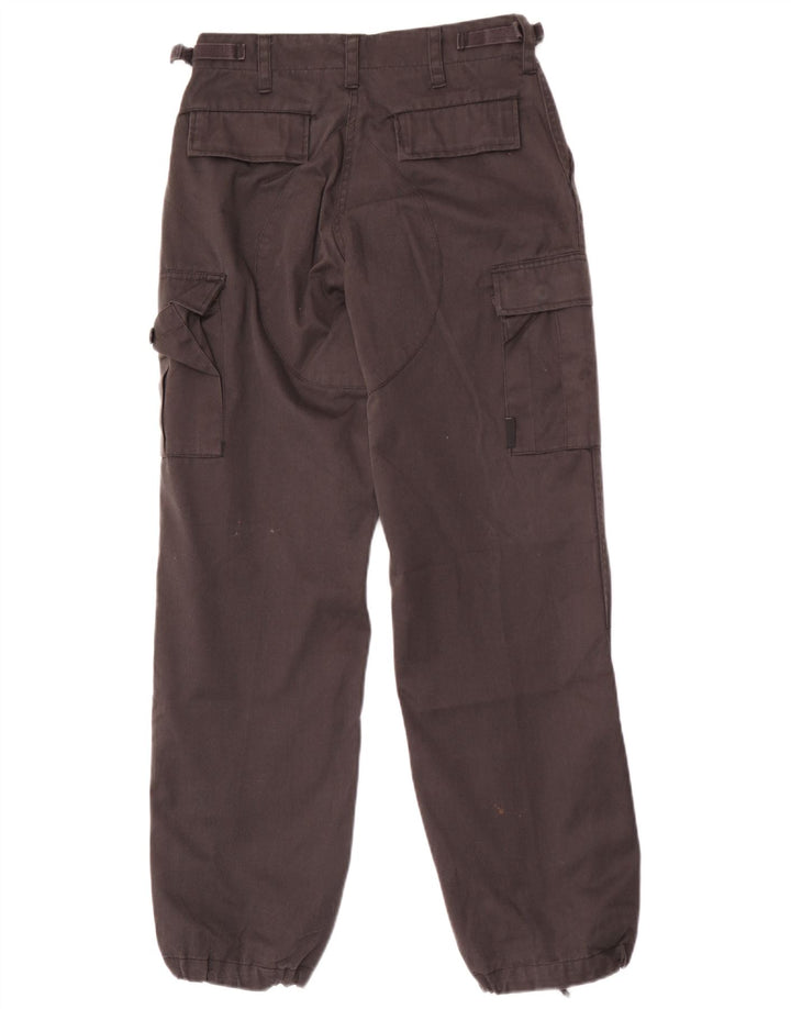 Calça cargo masculina vintage W28 L30 cinza