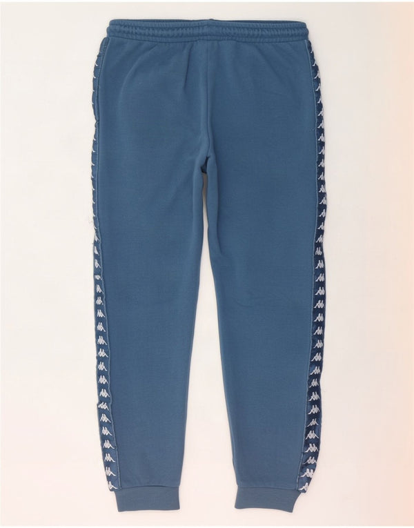Calça de treino masculina Kappa Graphic Joggers XL azul algodão