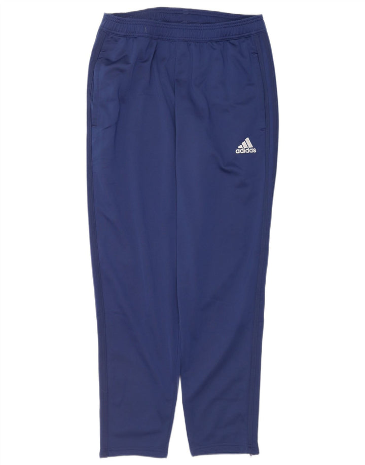 Calça de treino masculina Adidas médio azul marinho poliéster
