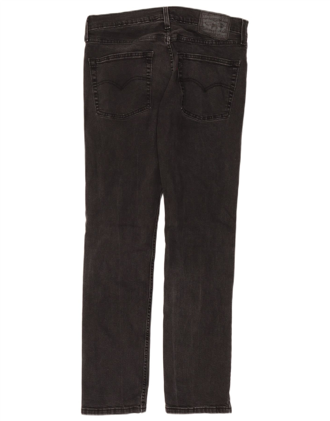 Levi's Mens Slim Jeans W34 L32 Cinza Algodão
