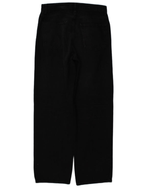 Calça jeans feminina cintura alta Zara EU 40 médio W30 L32 algodão cinza