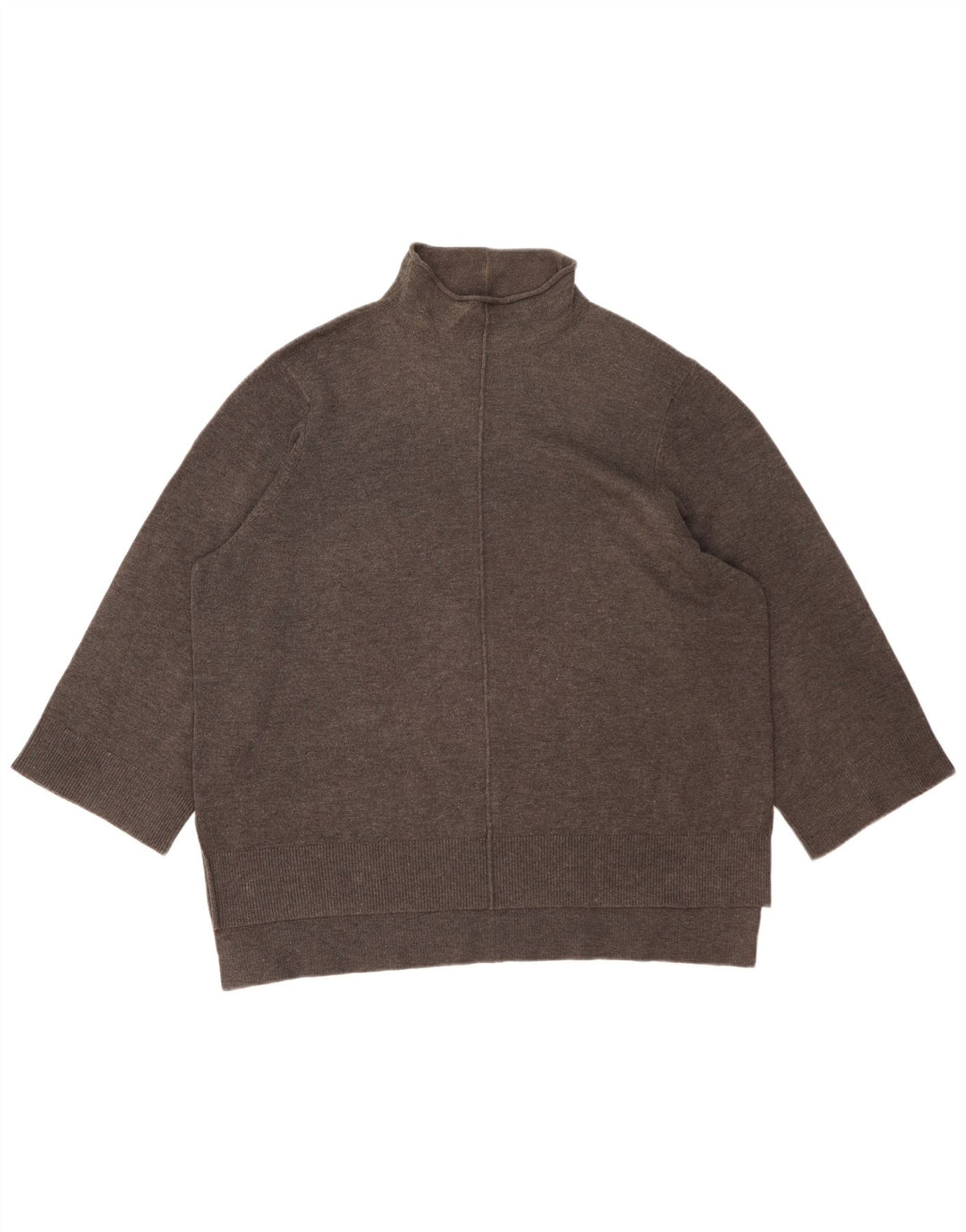 Suéter feminino com gola tartaruga French Connection UK 18 XL cinza