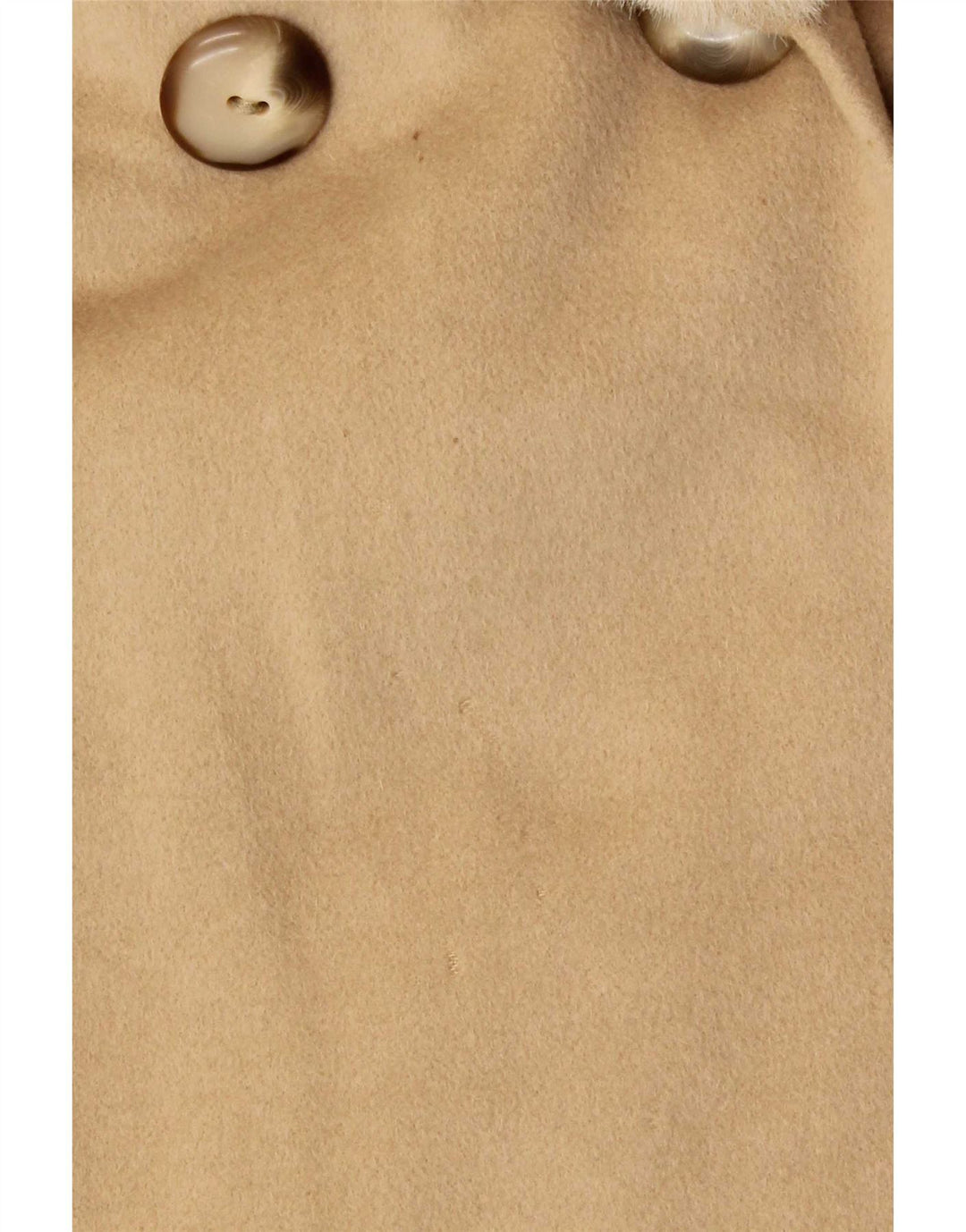Casaco feminino St. Michael com peito duplo Marks & Spencer Reino Unido 16 grande bege