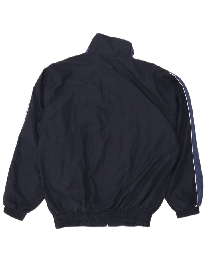 Kappa Mens Treino Top Jaqueta Grande Poliéster Azul Marinho