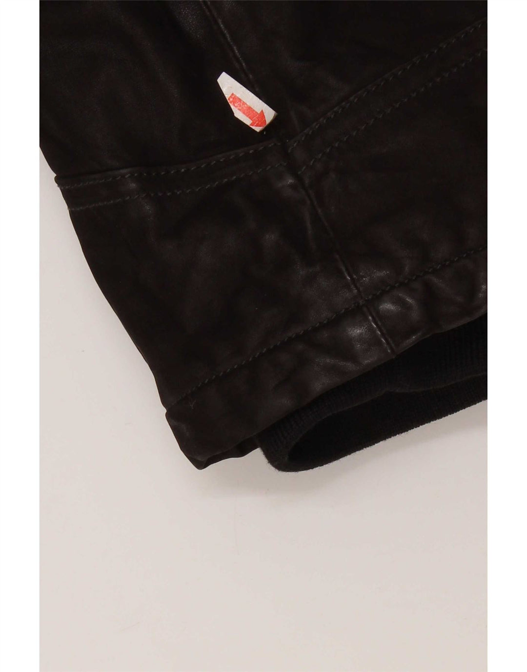Casaco corta-vento masculino Patricia de couro Reino Unido 44 2XL marrom