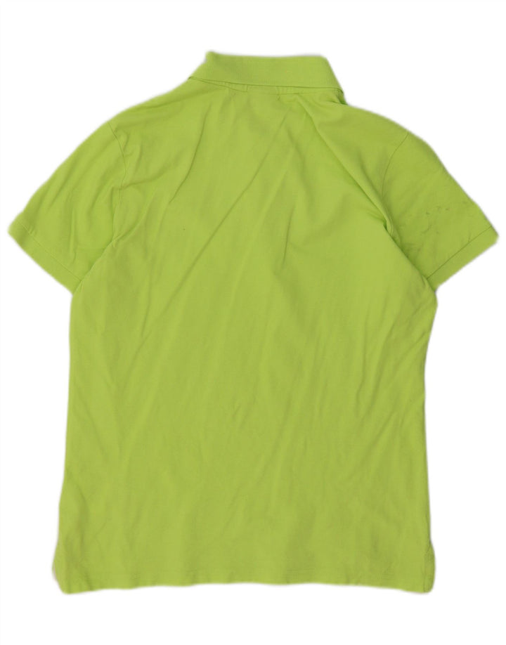Camisa polo masculina Diadora algodão verde médio