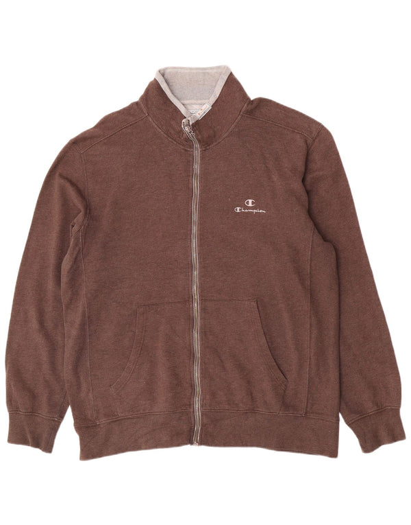 Jaqueta masculina Champion Heritage Tracksuit 3XL algodão marrom
