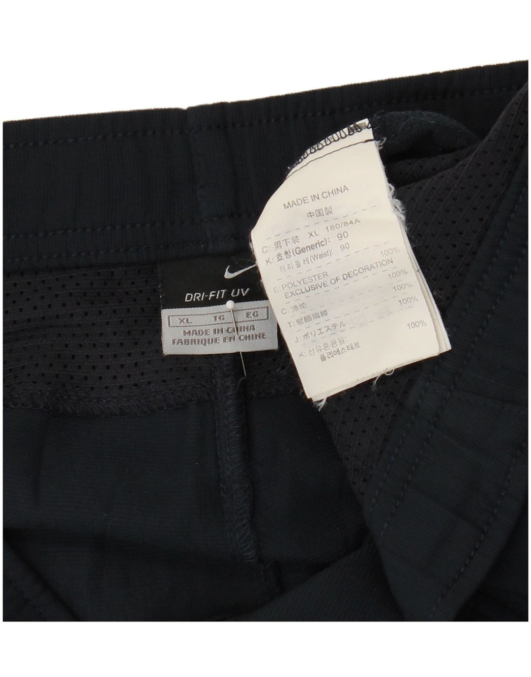 Shorts Nike Masculino Dri Fit Chino XL W38 Azul Marinho Poliéster